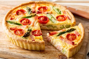 春野菜のキッシュ