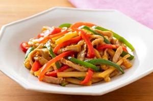 豚肉のチンジャオロース 豚肉のチンジャオロース