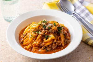 巻かない！ロールキャベツ風トマト煮込み
