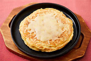 玉ねぎ・にんじん・チーズのエコのみ焼