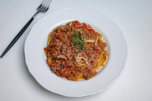 ワンパンで簡単！絶品ボロネーゼ
