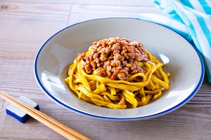 納豆カレー麺