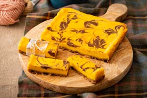かぼちゃのチーズケーキ