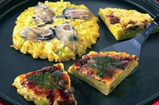カキ入りお好み焼き