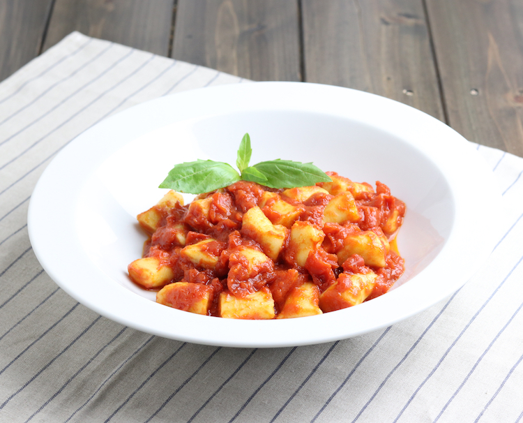 じゃがいものニョッキ・トマトソース | レシピ | 日清製粉ウェルナ