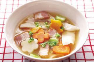 野菜たっぷりのすいとん