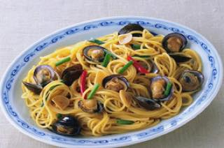 台湾風しじみのパスタ