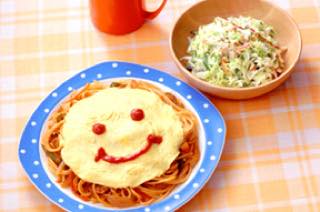 オムパスタ