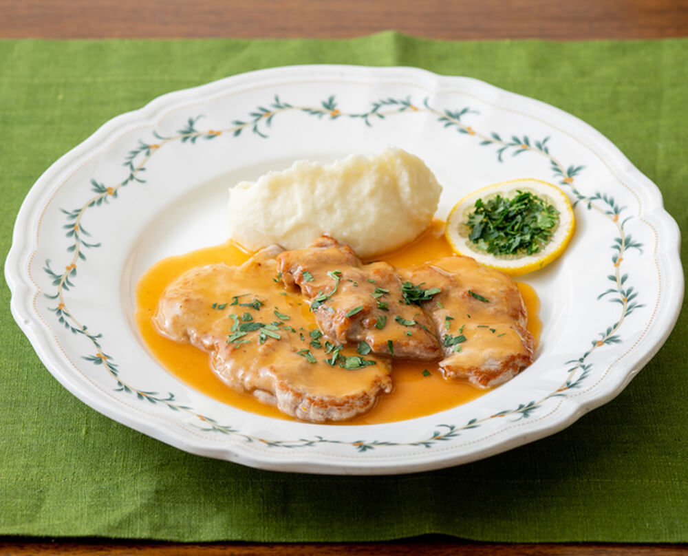 豚肉のスカロッピーネ 薄切りソテー レモンソース レシピ 日清製粉ウェルナ 豚肉のスカロッピーネ 薄切りソテー レモンソース レシピ 日清製粉ウェルナ