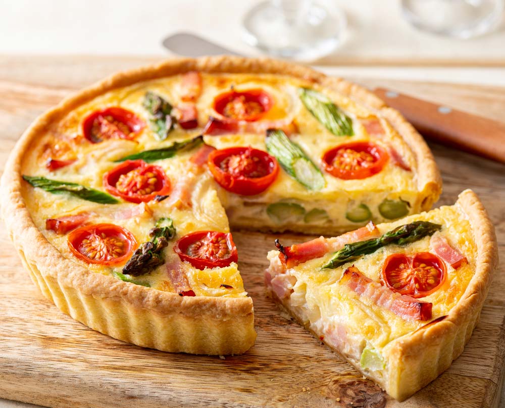 春野菜のキッシュ | レシピ | 日清製粉ウェルナ