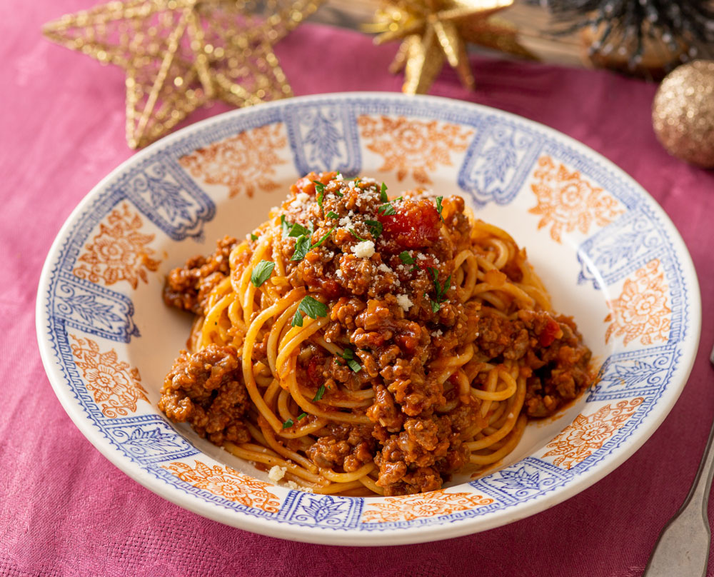 ゴロゴロお肉と香味野菜のボロネーゼ | レシピ | 日清製粉ウェルナ