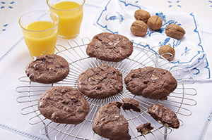 チョコとくるみのクッキー