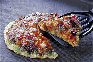 家族で作る「かしみん焼き」