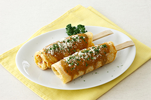 カレーソースのくるくる恵方焼き
