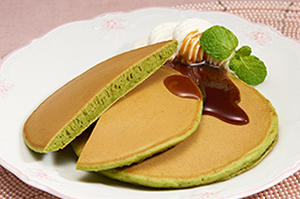 抹茶ホットケーキ