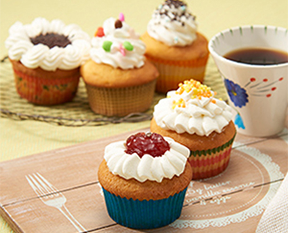 カップケーキ | レシピ | 日清製粉ウェルナ