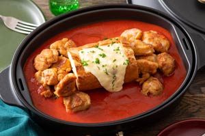 ホットプレートでパネチキン