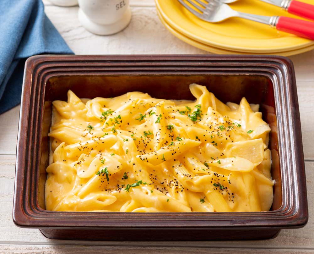 とろーり濃厚マカロニチーズ レシピ 日清製粉ウェルナ