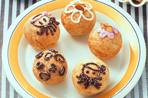チョコナッツたこ焼