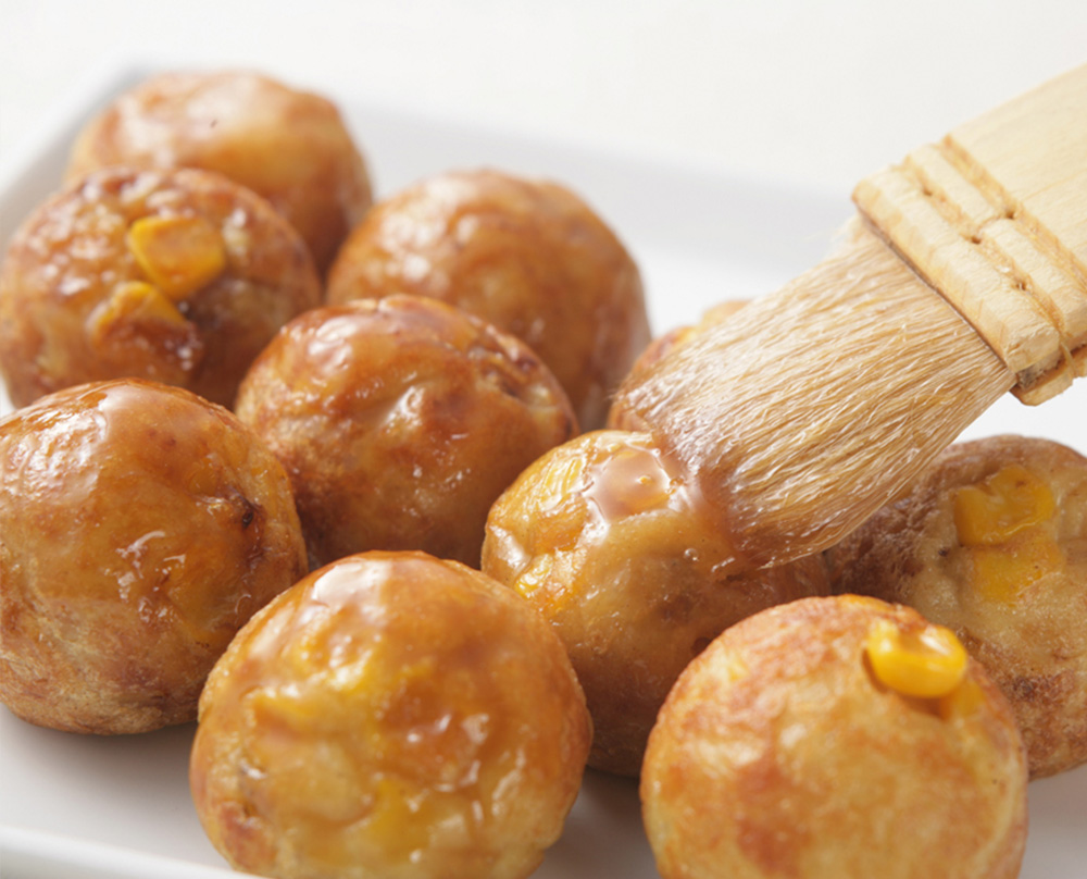 平成ラヂオ焼き〜ぷちぷちコーン焼き〜 | レシピ | 日清製粉ウェルナ