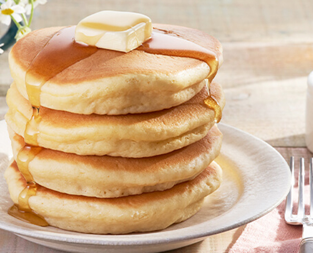 ホットケーキ 厚焼きホットケーキ | レシピ | 日清製粉ウェルナ