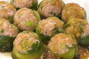 パパっと簡単本格あん！チンゲンロール