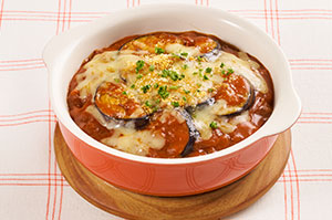 なすとチーズのミートドリア