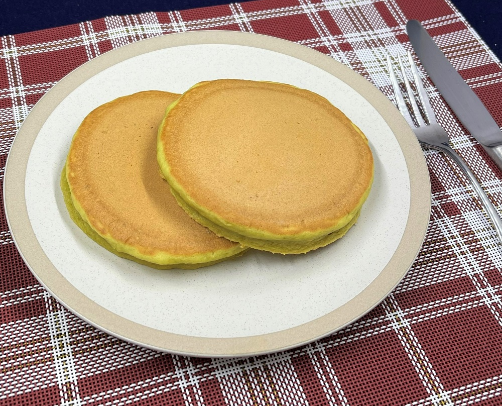 青汁で作るホットケーキ | レシピ | 日清製粉ウェルナ