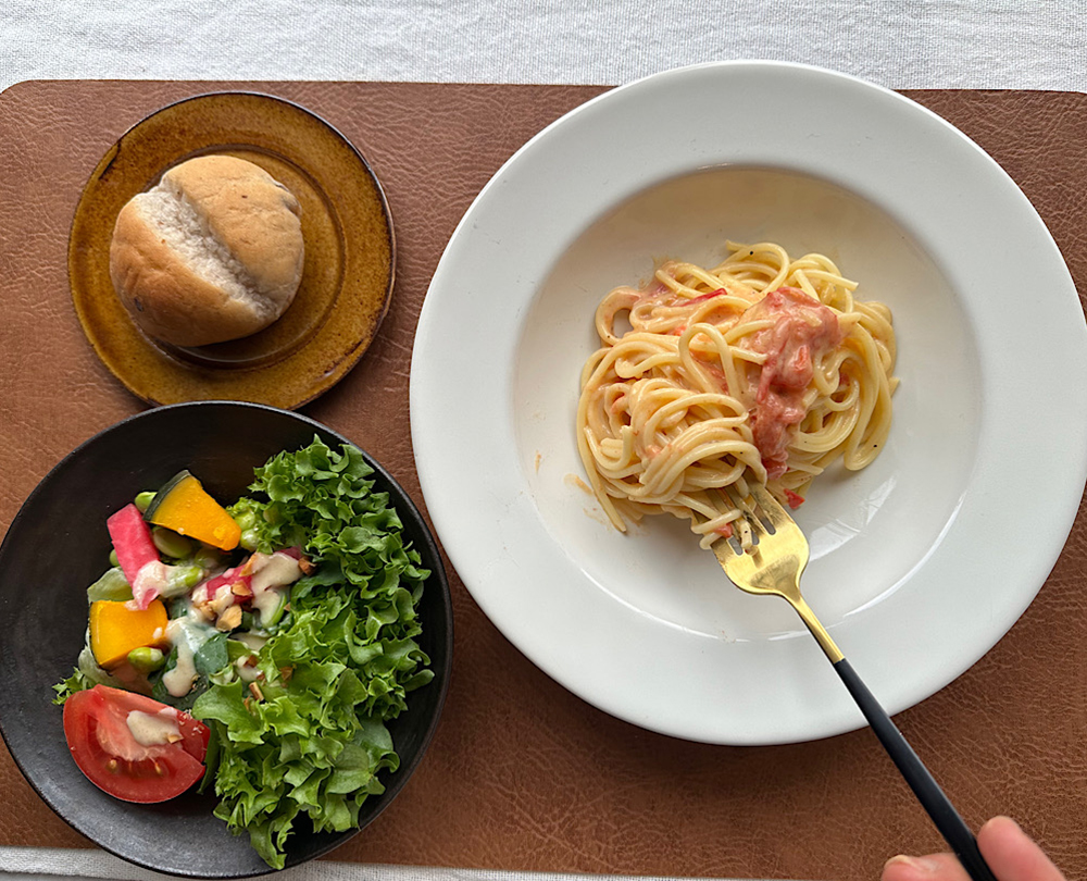 トマトカルボナーラ | レシピ | 日清製粉ウェルナ