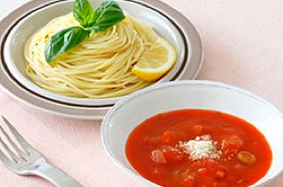 ナポリタンスープつけスパゲティ