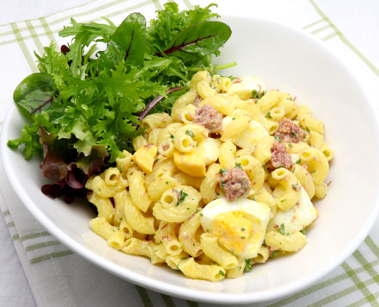 コンビーフのマカロニサラダ | レシピ | 日清製粉ウェルナ