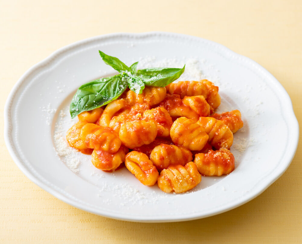 トマトソースのニョッキ | レシピ | 日清製粉ウェルナ