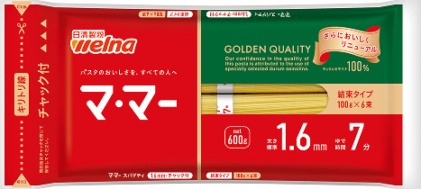 マ･マー チャック付結束スパゲティ 1.6mm